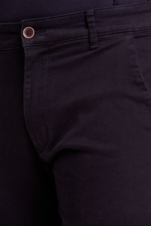 CALÇA SARJA CHINO EXTRA SLIM PRETO