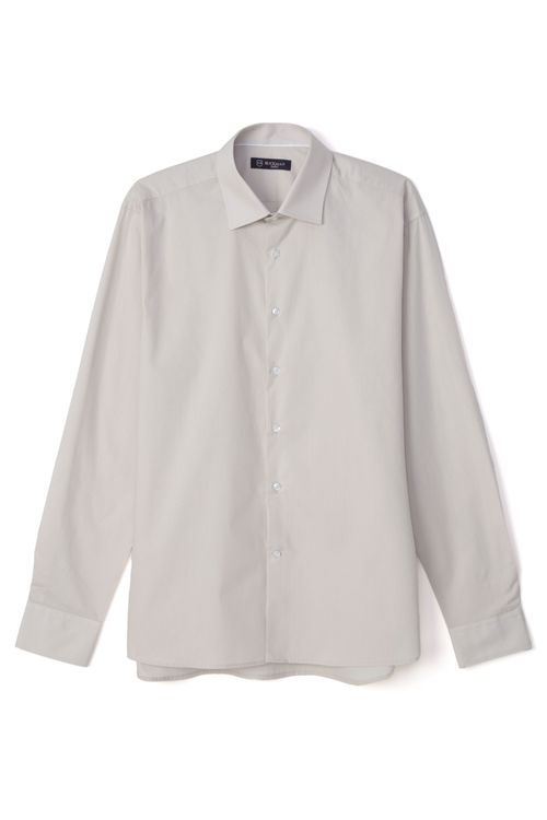 CAMISA SOCIAL LISA CINZA