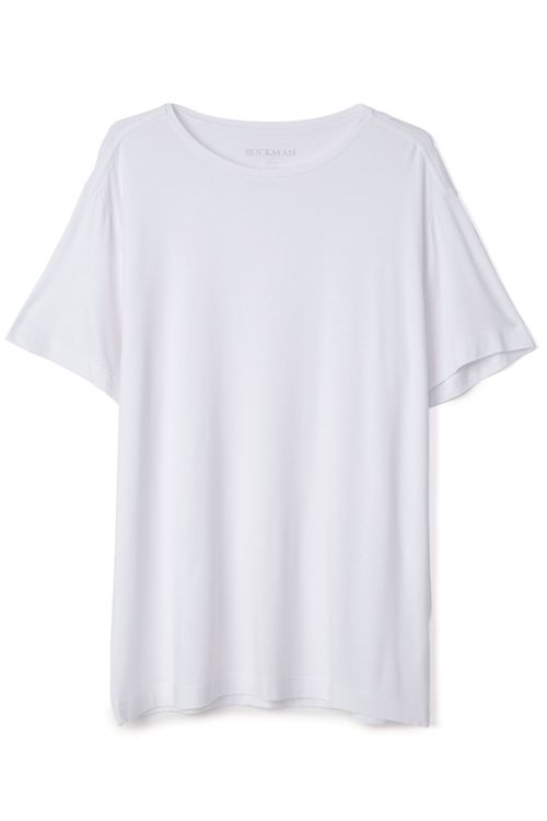 TSHIRT CASUAL VISCO BRANCO