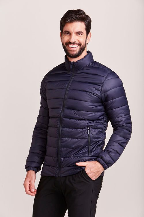 JAQUETA CASUAL PUFFER MARINHO