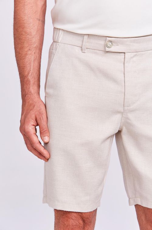 BERMUDA CASUAL CHINO AREIA