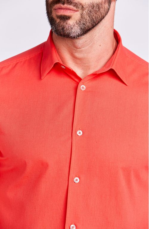 CAMISA M/L CASUAL LINOSO MELANCIA