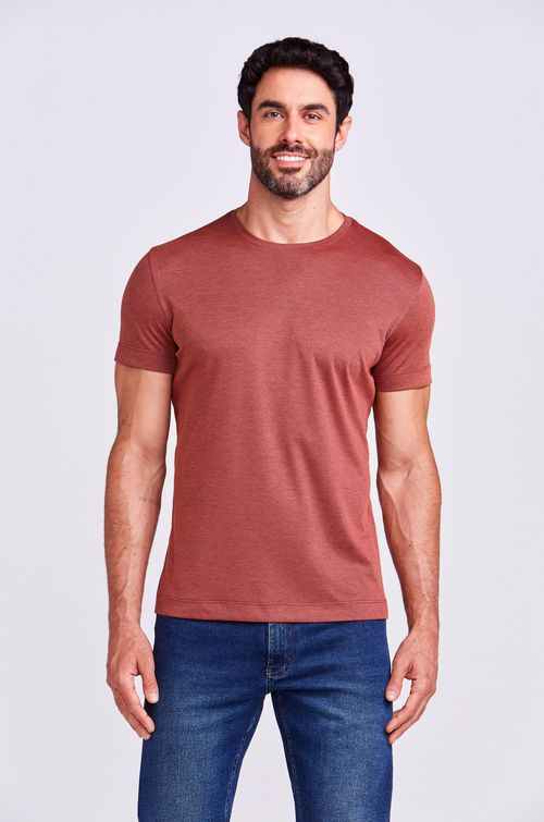 T-SHIRT M/C CASUAL PIMA TELHA