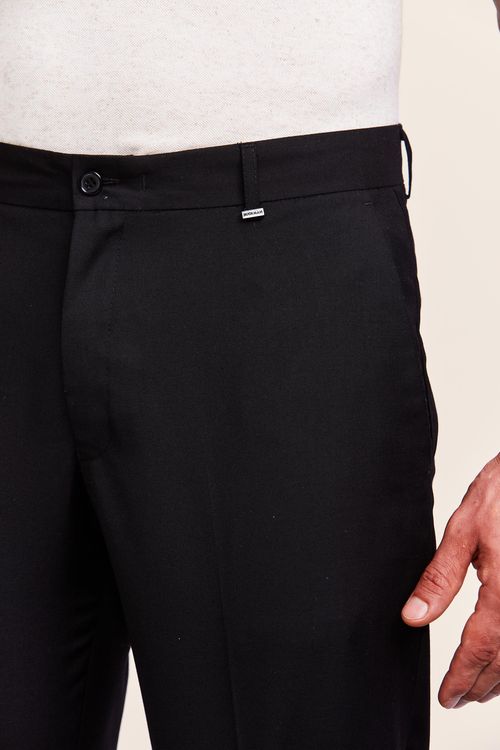 CALÇA ALFAIATARIA LISA PRETO