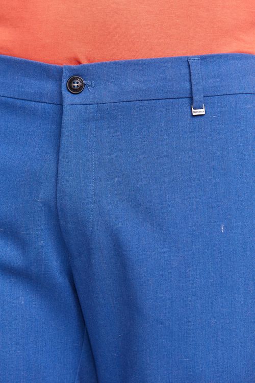 BERMUDA CASUAL ALFAIATARIA MISTA AZUL  JEANS