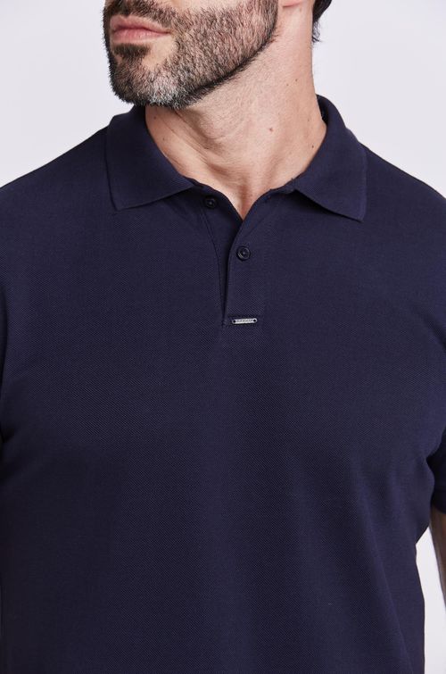 POLO M/C CASUAL PIMA MARINHO
