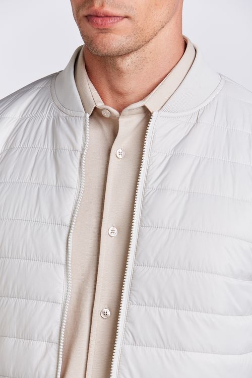 JAQUETA PUFFER NEOPREME OFF WHITE