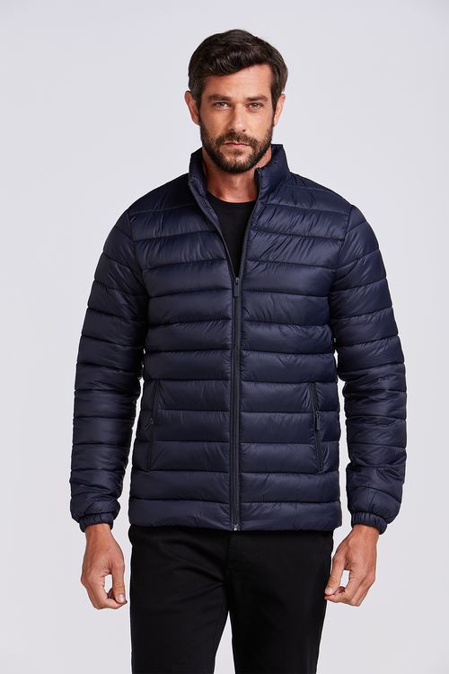 JAQUETA CASUAL PUFFER MARINHO