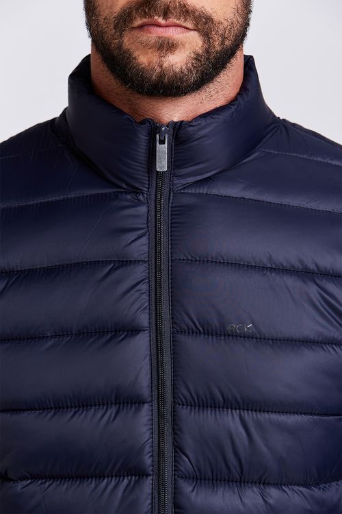 JAQUETA CASUAL PUFFER MARINHO