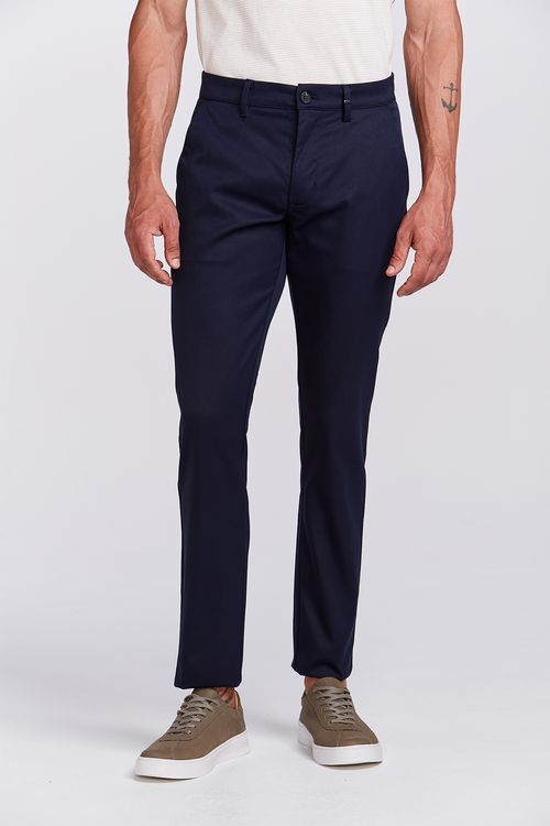 CALÇA CHINO TECHNO FLEX MARINHO