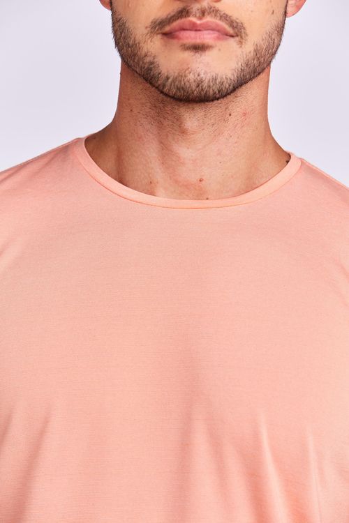 T-SHIRT MC CASUAL LISTRADA SALMAO