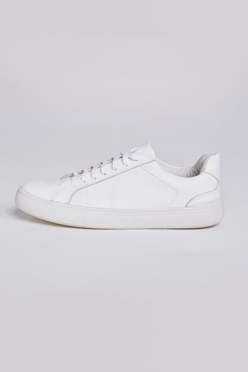 SAPATENIS EM COURO  FLOATER BRANCO